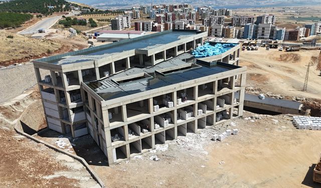 Kahramanmaraş’ın Yeni Sağlık Üssünde Çalışmalar Tüm Hızıyla Sürüyor