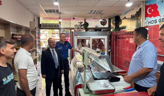 Kaymakam Arslantürk'ten Atatürk Caddesi Esnafına Ziyaret
