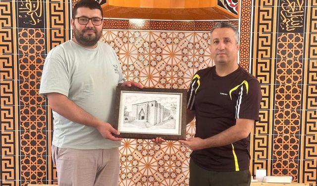 ÖNDER Afşin İlçe Başkanlığı'ndan İl Birincisi İmam-Hatibe Tebrik Ziyareti