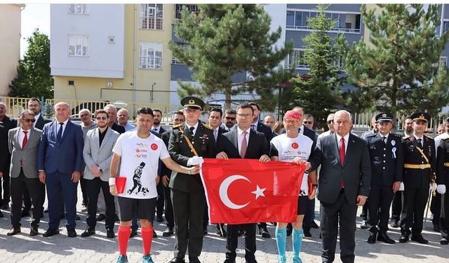 81 İlde Başlayan Zafer Koşusunda Kahramanmaraş’ı Temsil Ettiler