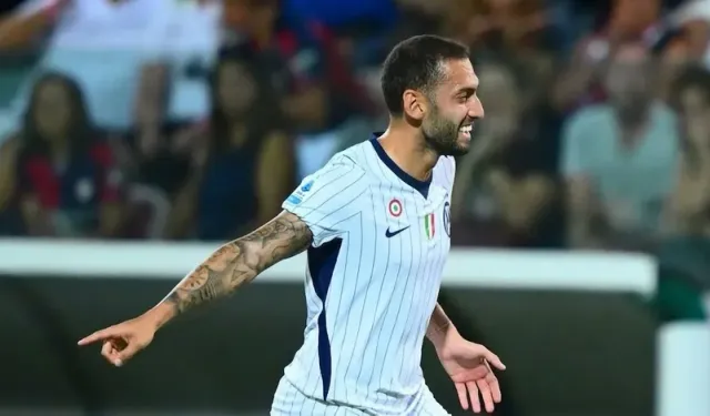 Hakan Çalhanoğlu kaldığı yerden devam ediyor! Cagliari deplasmanında Inter'i zafere taşıdı