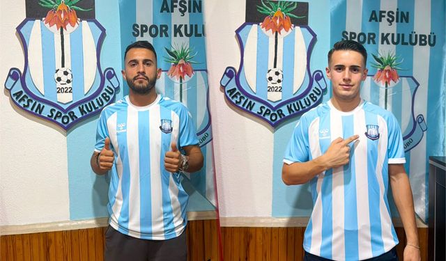 Afşin Spor’dan Sezona İki Transferle Güçlü Başlangıç