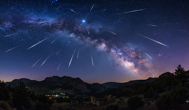 Afşin’de Bu Gece Gökyüzü Şöleni: Perseid Meteor Yağmuru İzlenebilecek