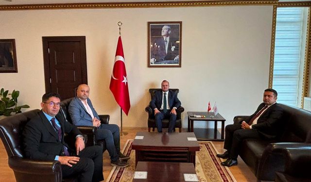 Afşin’de Kaymakam Arslantürk’e Hayırlı Olsun Ziyaretleri Devam Ediyor
