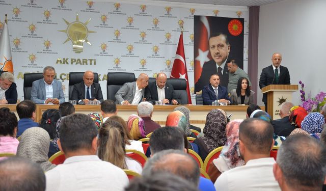 AK Parti Afşin İlçe Danışma Toplantısı Gerçekleştirildi