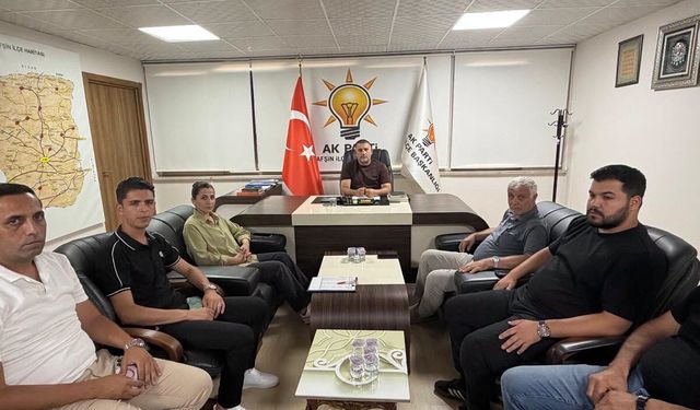 AK Parti Afşin İlçe Teşkilatı Yönetim Kurulu Toplantısını Gerçekleştirdi