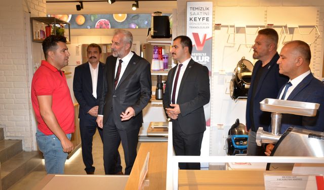 Anahtar Parti’den Afşin’de Esnaf Ziyareti: Sorun ve Talepler Dinlendi