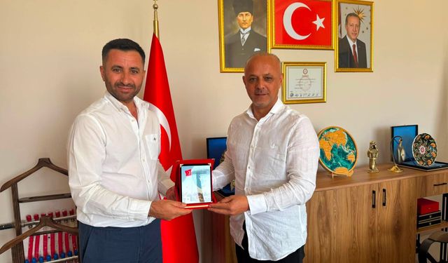 Başkan Kıraç, İlçenin Askeri ve Kültürel Temsilcilerini Ağırladı