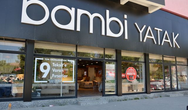 Afşin’de Bambi Yatak’tan Yaz Kampanyası: Yatak ve Hediye Fırsatları