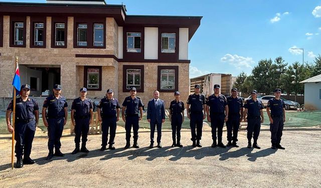 Kaymakam Arslantürk’ten Jandarma Komutanlığına Ziyaret