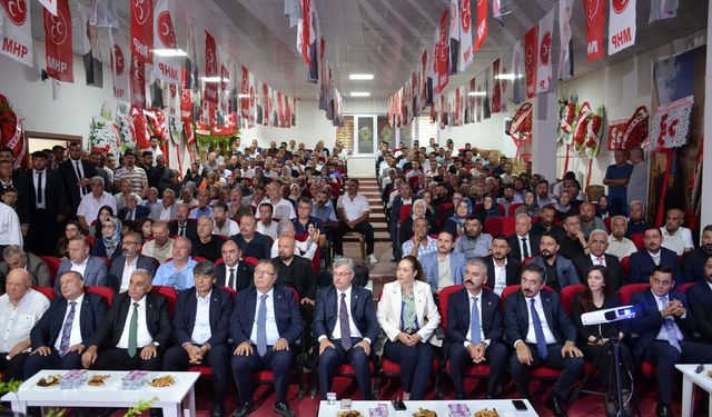 MHP Afşin 15. Olağan Kongre Heyecanı Başladı