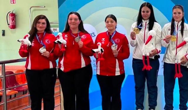 Kahramanmaraşlı Milli Sporcular Avrupa İkincisi Oldu