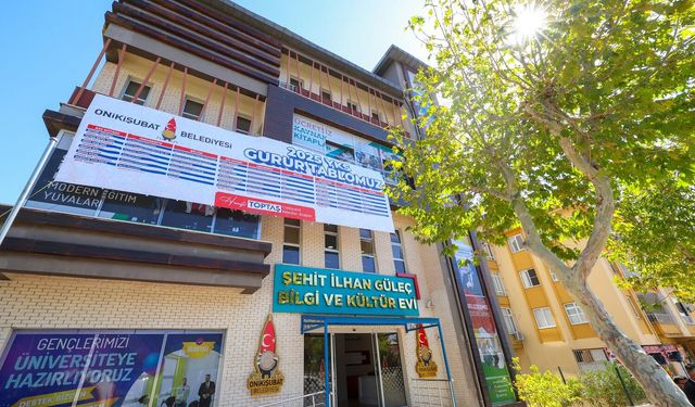 Onikişubat Belediyesi’nin Üniversite Hazırlık Kursu başvurularında son gün 7 Ağustos