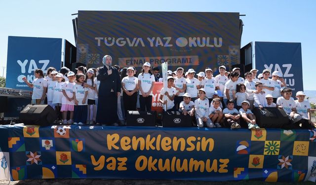 Onikişubat’ta Çocukların Yaz Coşkusu! TÜGVA Yaz Okulu Final Yaptı