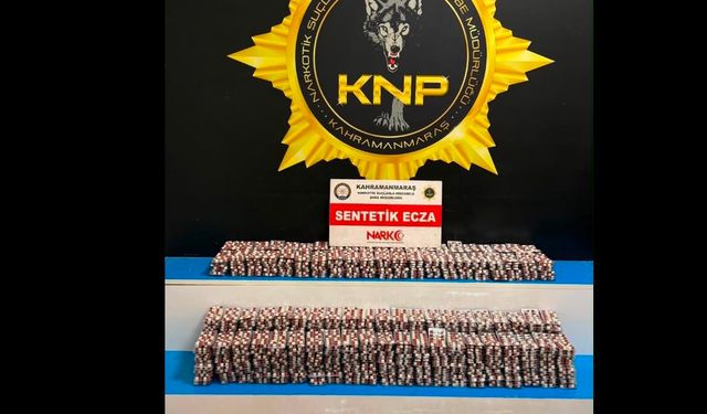 Uyuşturucu Operasyonu: 25 Bin 676 Hap Ele Geçirildi