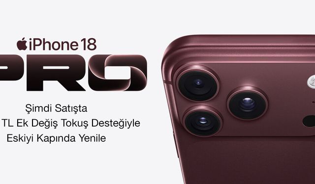 Yeni iPhone 18 Pro Modelleri Hepsiburada’da Satışta