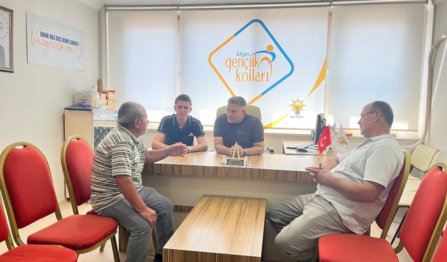 AK Parti Afşin Teşkilatında Hemşehrilerle Gönül Buluşması
