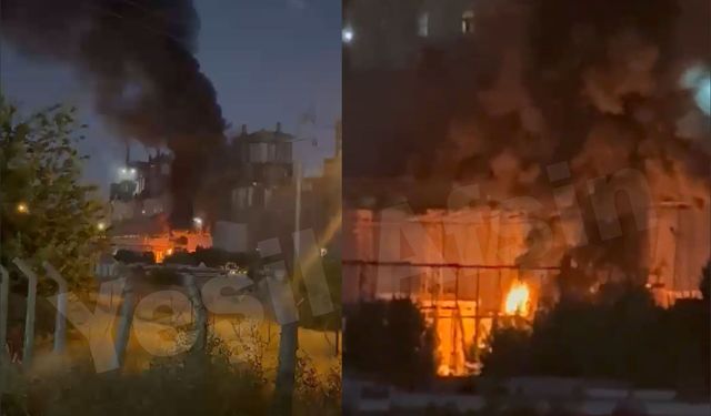 Afşin-Elbistan A Termik Santrali’nde Yangın Çıktı