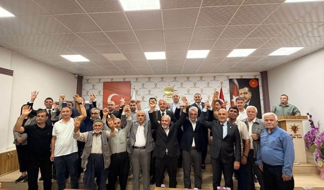 Afşin’de AK Parti’ye 45 Yeni Üye Katıldı