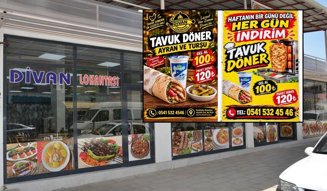 Afşin’de Her Gün Geçerli! 100 TL’lik Tavuk Döner Kampanyası