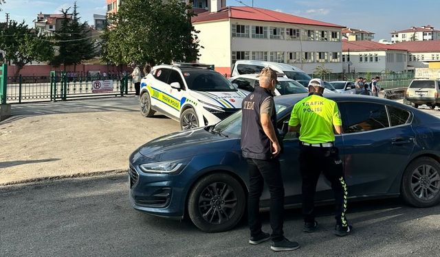 Afşin’de Okul Çevreleri ve Servislerde Sıkı Denetim