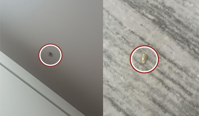 Afşin’de Yorgun Mermi Çatıyı Delip Küçük Kızın Odasına Düştü