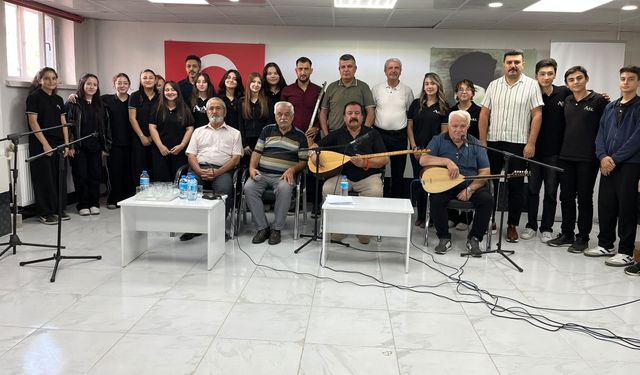 Âşıklık Geleneği Afşin Anadolu Lisesi’nde Gençlerle Buluştu
