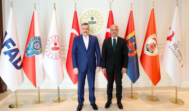 Başkan Koray Kıraç’tan İçişleri Bakan Mustafa Çiftçi’ye Ziyaret