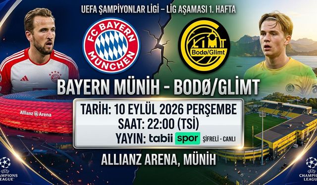 Bayern Münih - Bodø/Glimt Maçı Ne Zaman, Saat Kaçta ve Hangi Kanalda? (Şampiyonlar Ligi)