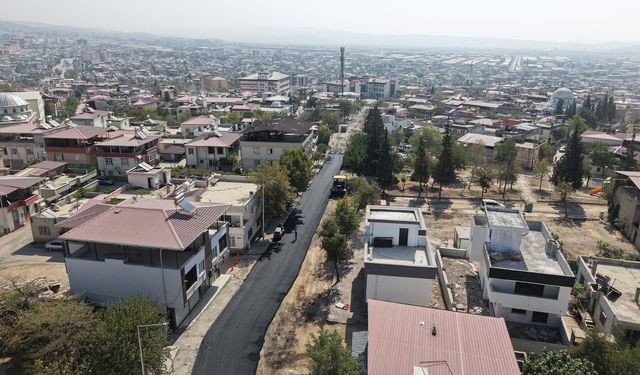 Büyükşehir, Dulkadiroğlu Alpaslan Caddesi’nde Kapsamlı Dönüşümü Sürdürüyor