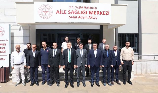 Elbistan’da Sağlık Yatırımları Yerinde İncelendi