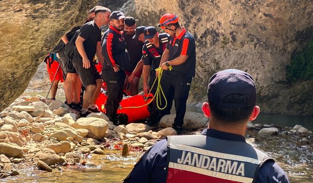 Galgamaç Kanyonu’nda Mahsur Kalan Vatandaş Kurtarıldı