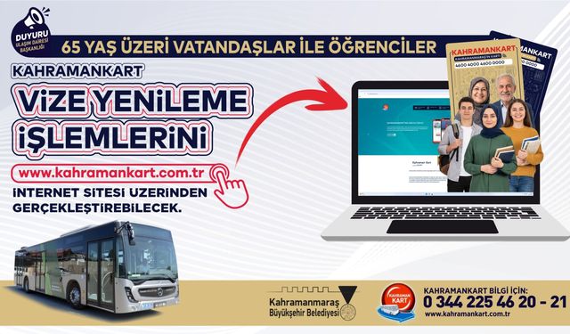 KahramanKart’ta Yeni Dönem; Vize Yenileme İşlemleri Artık Çevrimiçi Yapılabilecek