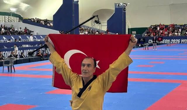 Kahramanmaraşlı Teyfik Çelik Dünya Şampiyonu Oldu