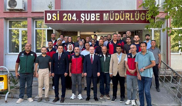 Kaymakam Arslantürk’ten İlçe Tarım ve DSİ’ye Ziyaret