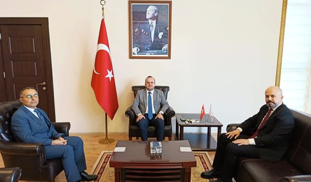 Tapu ve Kadastro Müfettişi Kula’dan Kaymakam Arslantürk’e Ziyaret