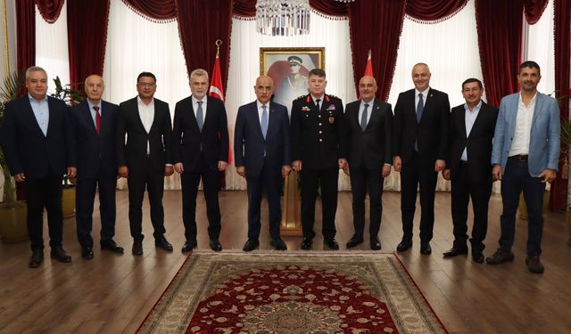 AK Parti Kahramanmaraş Heyetinden İstanbul İl Jandarma Komutanı Tataroğlu’na Ziyaret