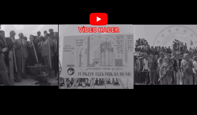 Afşin-Elbistan A Termik Santrali’nin Temel Atma Törenine Ait Arşiv Görüntüleri