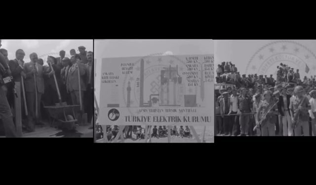 Afşin-Elbistan A Termik Santrali’nin Temel Atma Törenine Ait Arşiv Görüntüleri