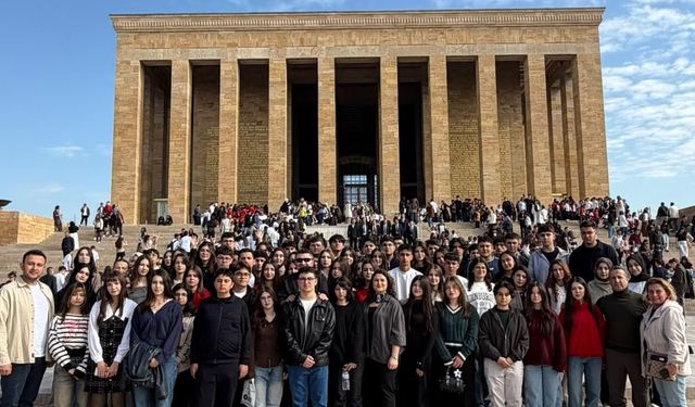 Afşin Fen Lisesi Öğrencileri Ankara’da Tarih, Kültür ve Bilimle Buluştu