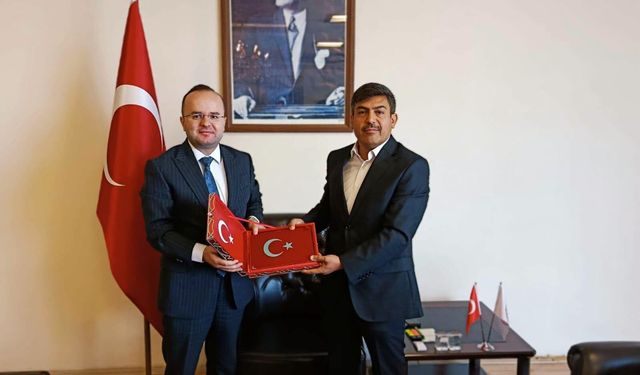 Afşin Kaymakamı Arslantürk’e Ziyaretler Sürüyor