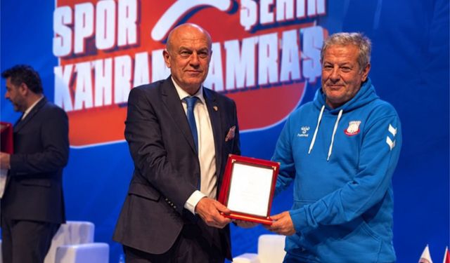 Afşin Spor’a Yılın En Başarılı Kulübü Ödülü Verildi