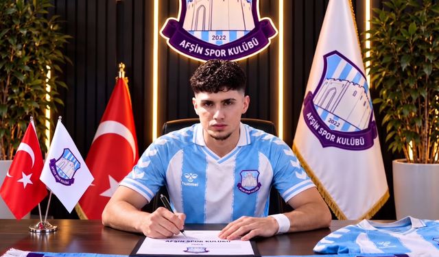 Afşinspor, Genç Orta Saha Oyuncusu Salih Arda Deniz’i Kadrosuna Kattı
