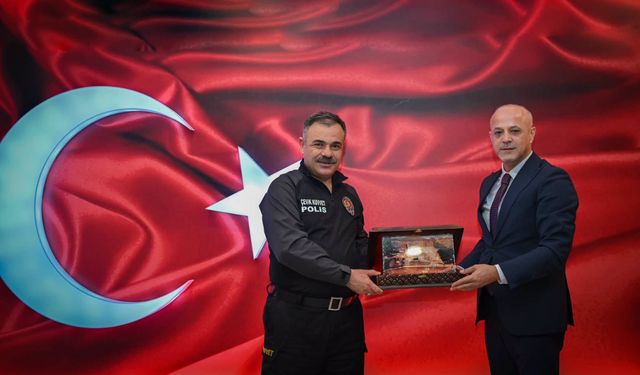 Başkan Kıraç’tan İl Emniyet Müdürü Beyti Kalaycı’ya Ziyaret