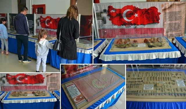 Afşin’de Çanakkale Savaş Eserleri Müzesi ve Uzay Çadırı Ziyarete Açıldı
