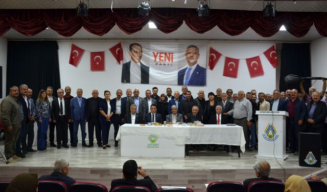 Yeni Parti Afşin 1. Olağan Kongresi Tamamlandı: İsmail Kalender Başkan Seçildi