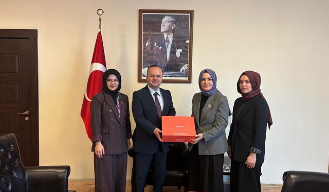 KADEM Kahramanmaraş İl Temsilcisi Taşkıran’dan Kaymakam Arslantürk’e Ziyaret