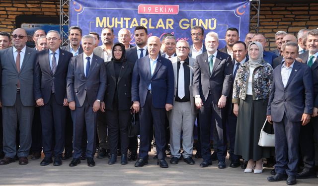 Kahramanmaraş’ta 19 Ekim Muhtarlar Günü Kutlandı