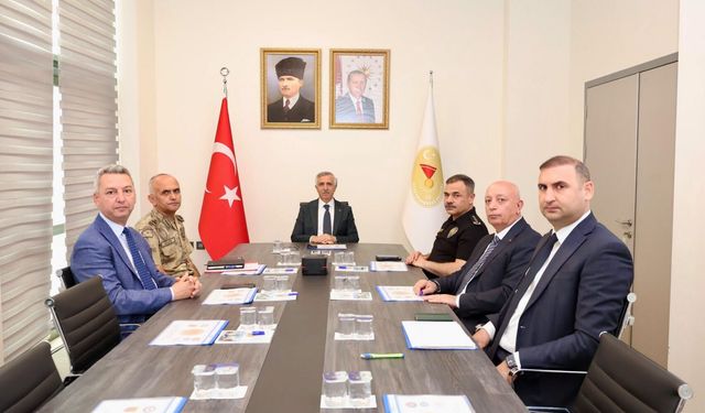 Kahramanmaraş’ta Üniversiteler İçin Güvenlik Toplantısı Yapıldı