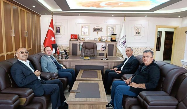 Kaymakam Arslantürk’ten Esnaf ve Sanatkârlar Odasına Ziyaret